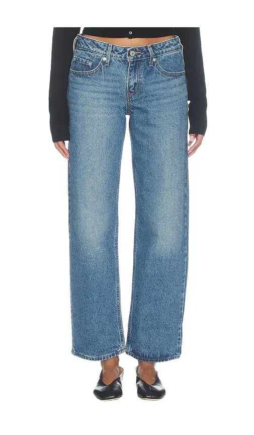 Low Straight Jeans