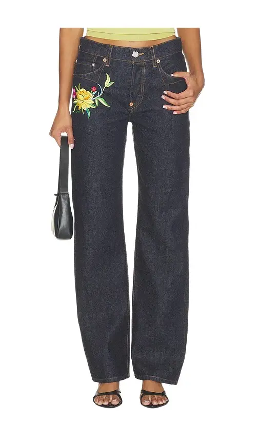 KENZO Wildflower Regular Jeans
