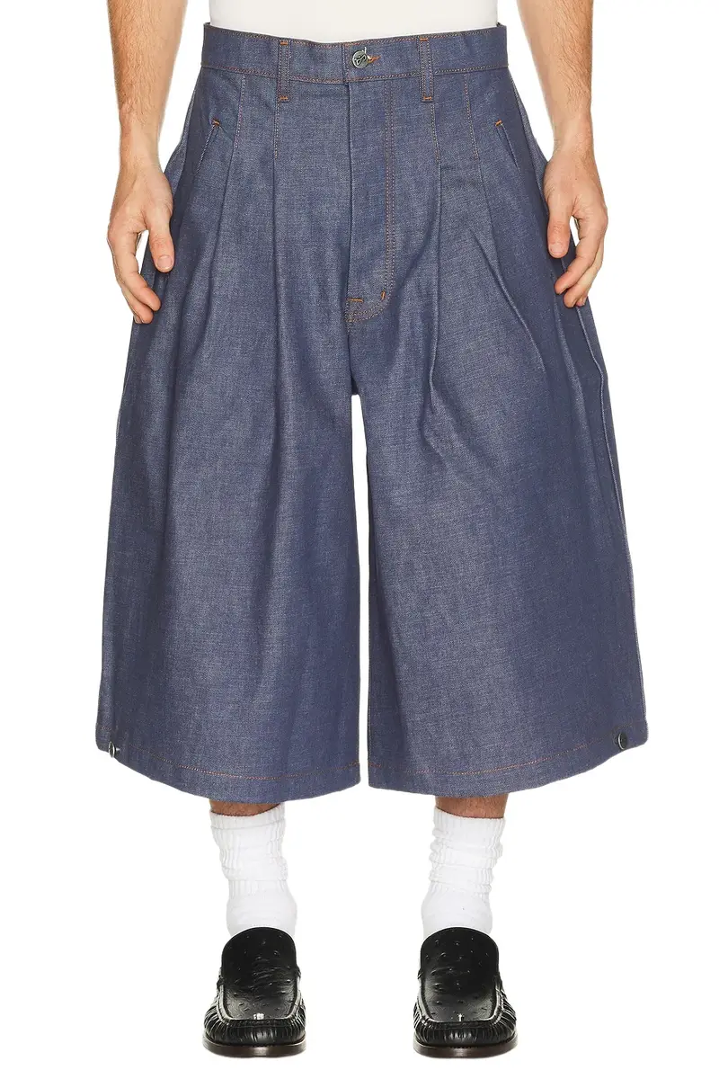 Art Community Diptych Japanese Denim Jort