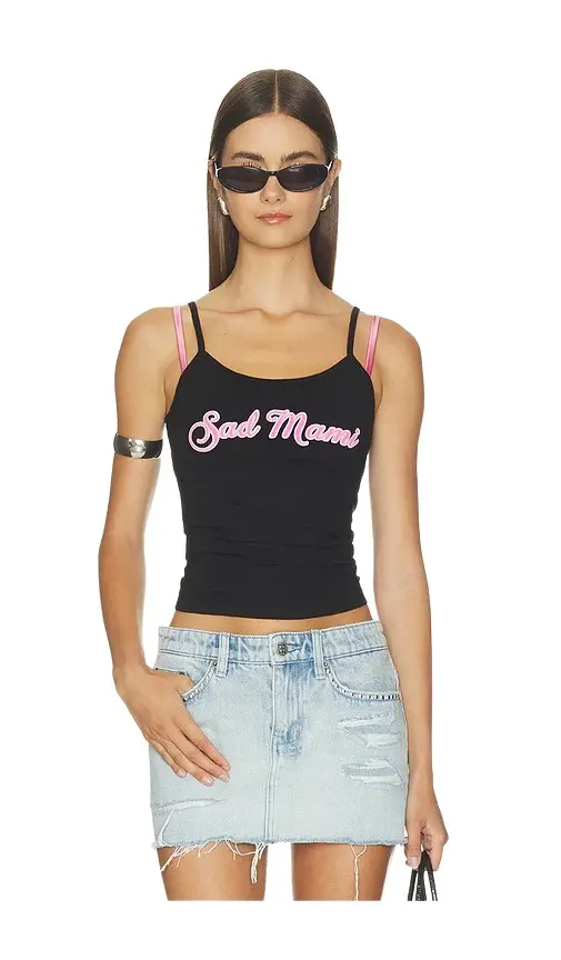 Willy Chavarria Sad Mami Cholita Tank Top