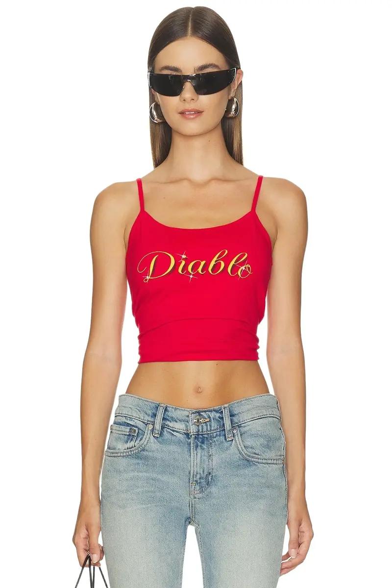 Willy Chavarria Diablo Cholita Tank Top