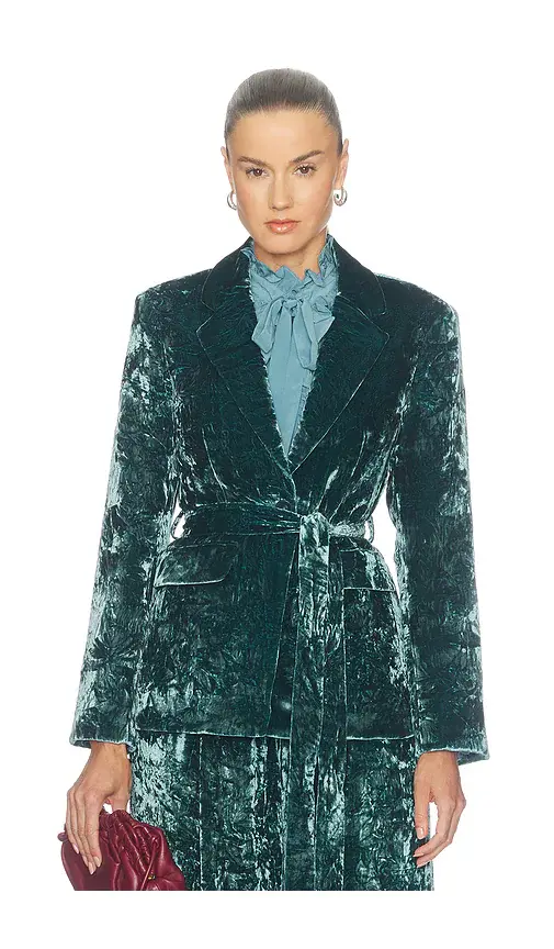 Ulla Johnson Ellery Velvet Jacket | Thumbnail 2 Ulla Johnson Ellery Velvet Jacket | Thumbnail 2