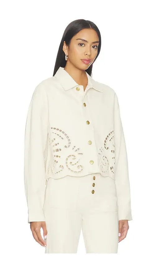Ulla Johnson The Bobbi Jacket With Eyelet | Thumbnail 2