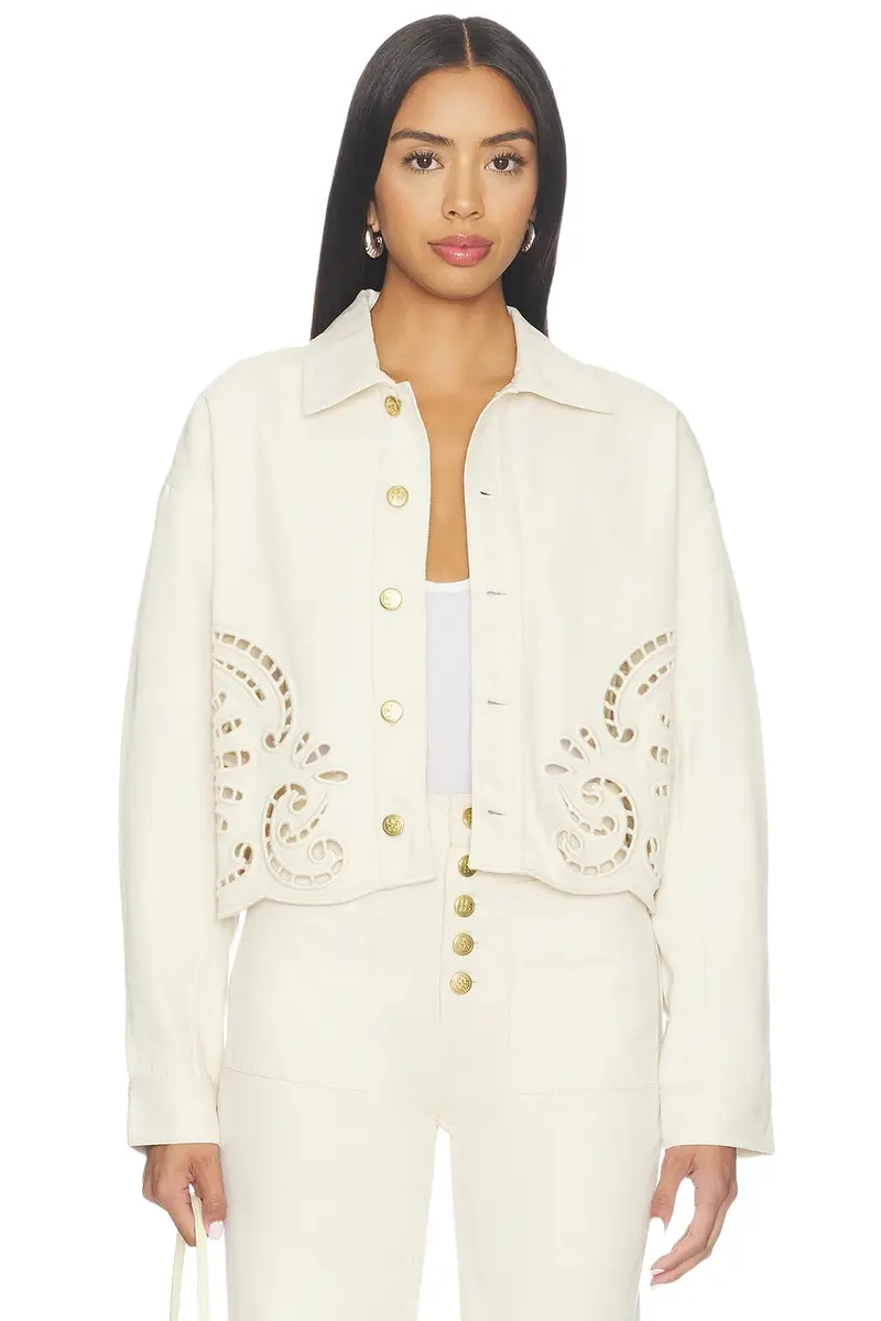 The Bobbi Jacket With Eyelet The Bobbi Jacket With Eyelet