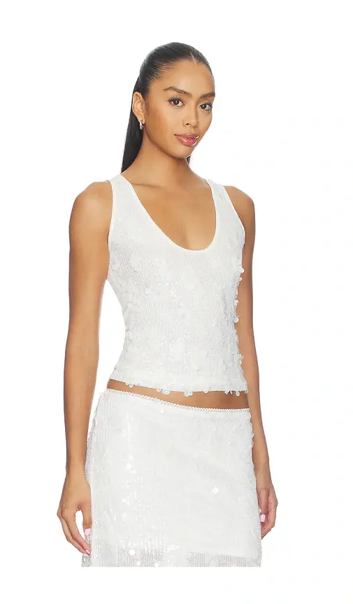 With Harper Lu Mesh Tank Top | Thumbnail 2 With Harper Lu Mesh Tank Top | Thumbnail 2