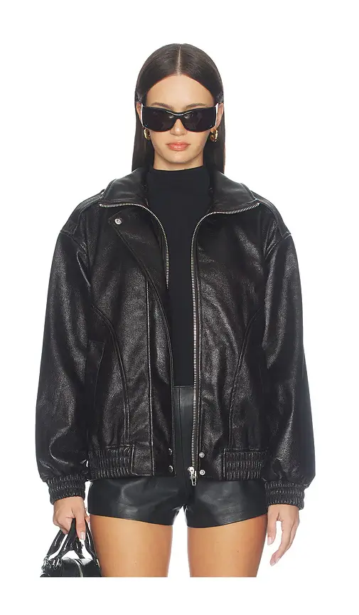 BLANKNYC Faux Leather Jacket | Thumbnail 2 BLANKNYC Faux Leather Jacket | Thumbnail 2