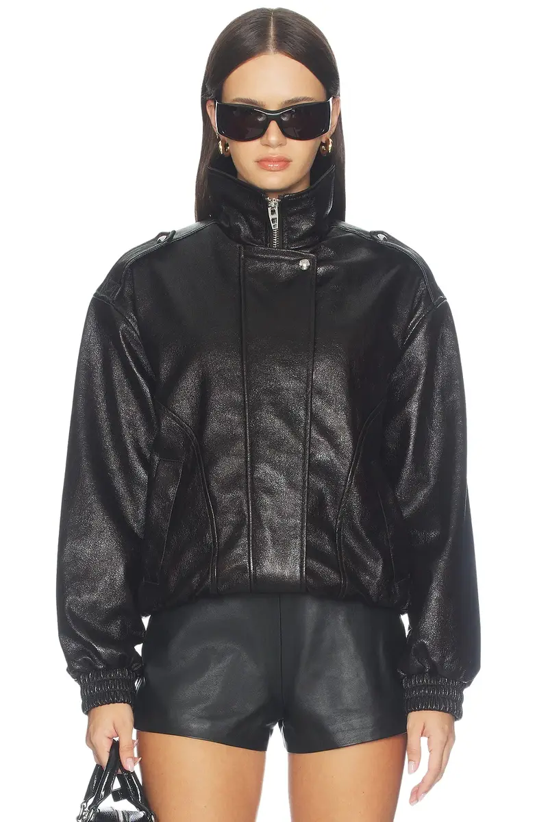 Faux Leather Jacket Faux Leather Jacket