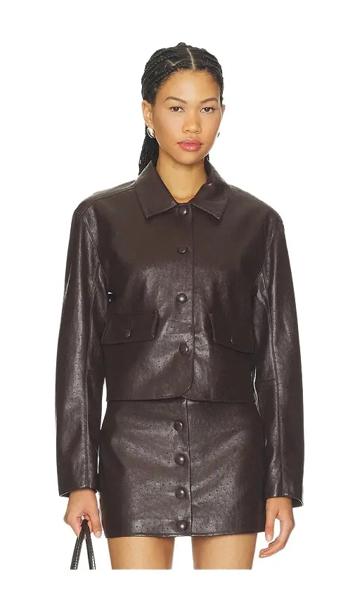Faux Leather Jacket Faux Leather Jacket
