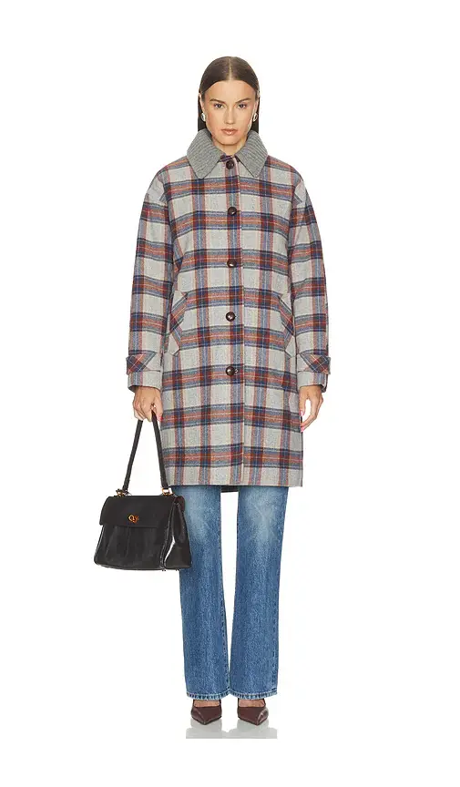 Veronica Beard Laurent Dickey Coat With Collar | Thumbnail 2 Veronica Beard Laurent Dickey Coat With Collar | Thumbnail 2