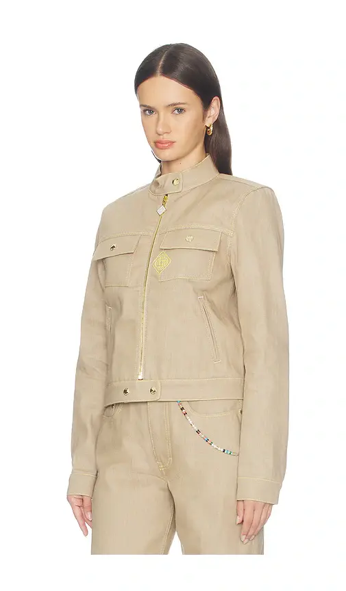 Casablanca Canvas Denim Jacket | Thumbnail 2 Casablanca Canvas Denim Jacket | Thumbnail 2