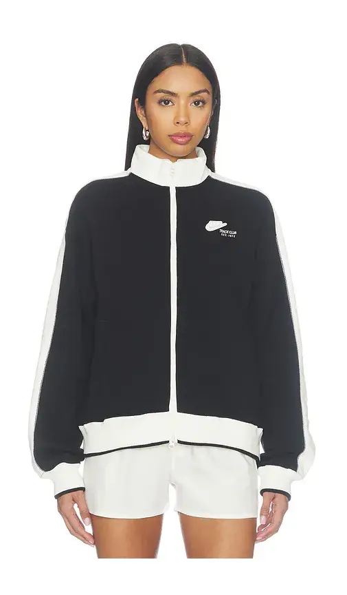 Nike Studio Fleece Track Jacket | Thumbnail 2 Nike Studio Fleece Track Jacket | Thumbnail 2