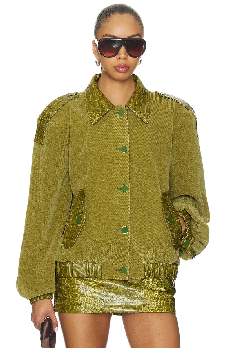 Crop Bomber Jacket Crop Bomber Jacket
