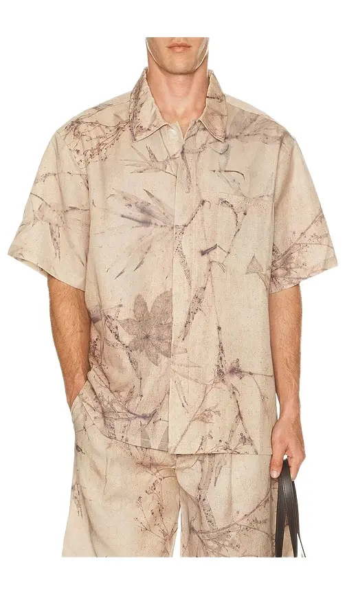 Printed Plant Dye Shirt Printed Plant Dye Shirt