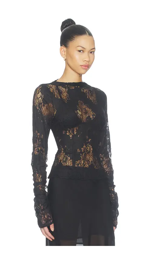 SNDYS Aisha Lace Top | Thumbnail 2 SNDYS Aisha Lace Top | Thumbnail 2