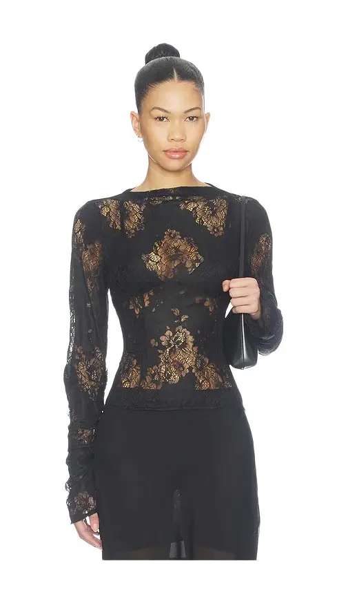 SNDYS Aisha Lace Top