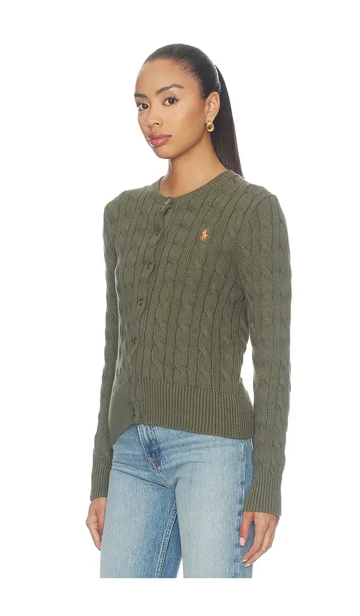Polo Ralph Lauren Cotton Long Sleeve Cardigan | Thumbnail 2