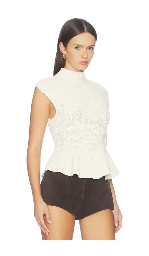 Tularosa Prina Peplum Sweater | Thumbnail 2