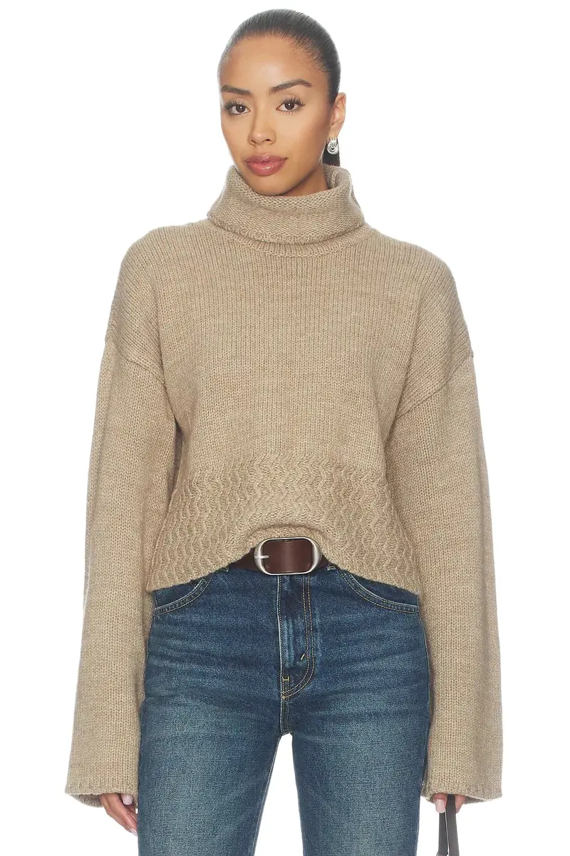 Viktoria Funnel Neck Pullover Viktoria Funnel Neck Pullover