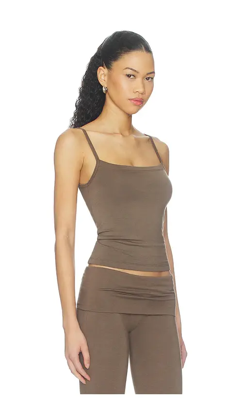 ÉTERNE 90's Soft Jersey Tank | Thumbnail 2