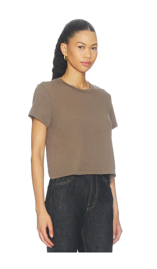 ÉTERNE Cotton Short Sleeve Boxy Tee | Thumbnail 2 ÉTERNE Cotton Short Sleeve Boxy Tee | Thumbnail 2