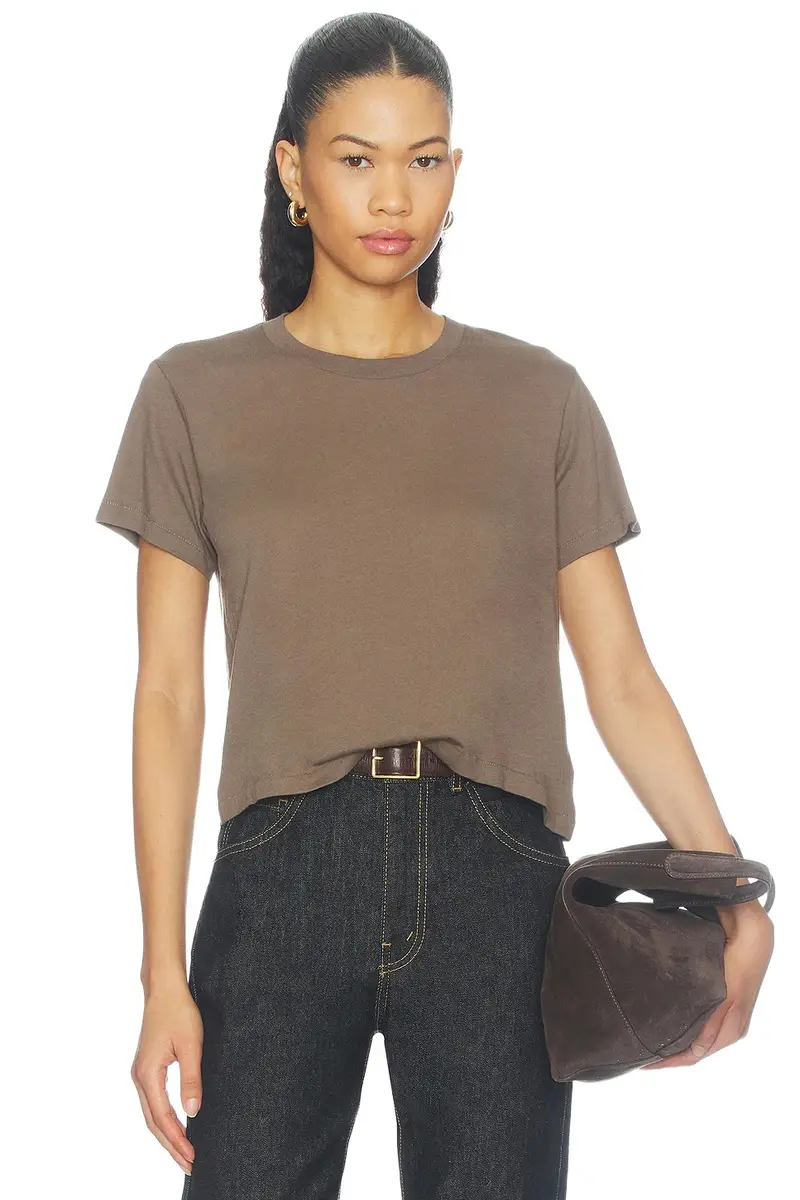 Cotton Short Sleeve Boxy Tee Cotton Short Sleeve Boxy Tee