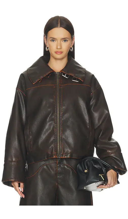 Baum und Pferdgarten Baani Leather Jacket | Thumbnail 2 Baum und Pferdgarten Baani Leather Jacket | Thumbnail 2