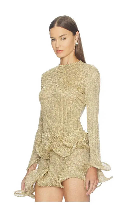 Sid Neigum Wave Sleeve Bamboo Top | Thumbnail 2 Sid Neigum Wave Sleeve Bamboo Top | Thumbnail 2