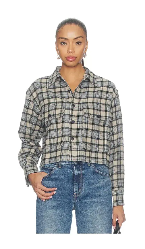 GOOD AMERICAN The Patch Pocket Shirt