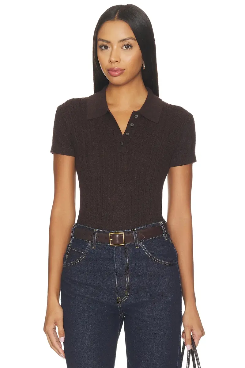 The Micro Cable Polo Shirt