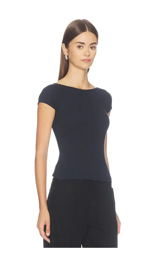 GOOD AMERICAN The Rib Scoop Top | Thumbnail 2 GOOD AMERICAN The Rib Scoop Top | Thumbnail 2