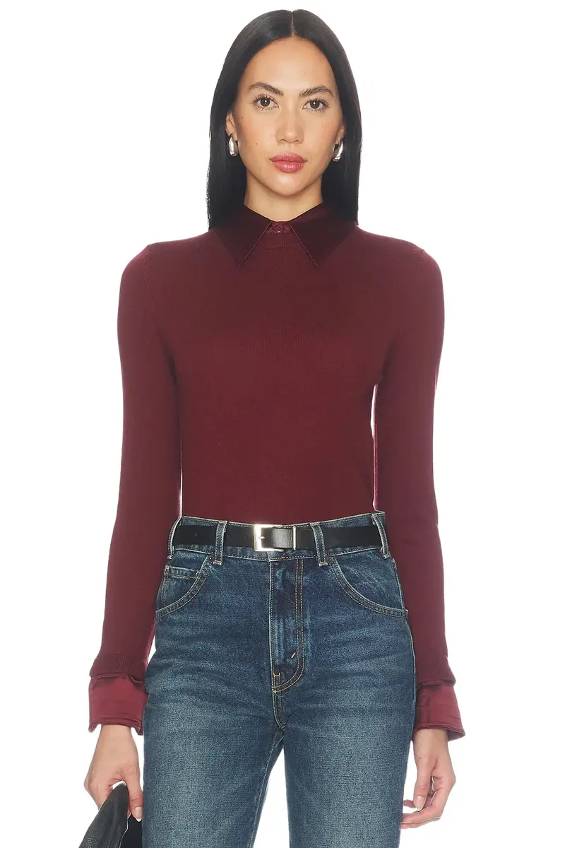 Porla Collared Sweater Porla Collared Sweater