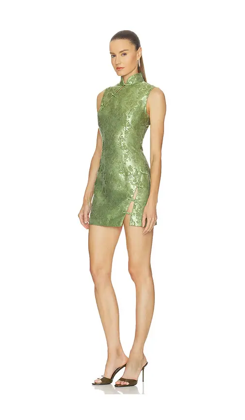 Sau Lee Ines Jacquard Dress | Thumbnail 2 Sau Lee Ines Jacquard Dress | Thumbnail 2