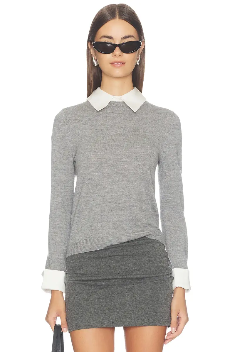 Alice + Olivia Alice + Olivia Poral Collared Sweater