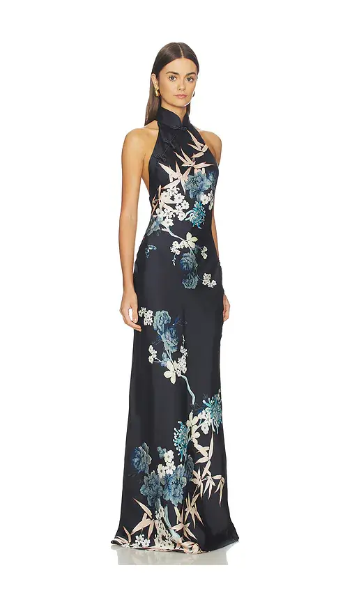 Sau Lee Gillian Satin Gown | Thumbnail 2