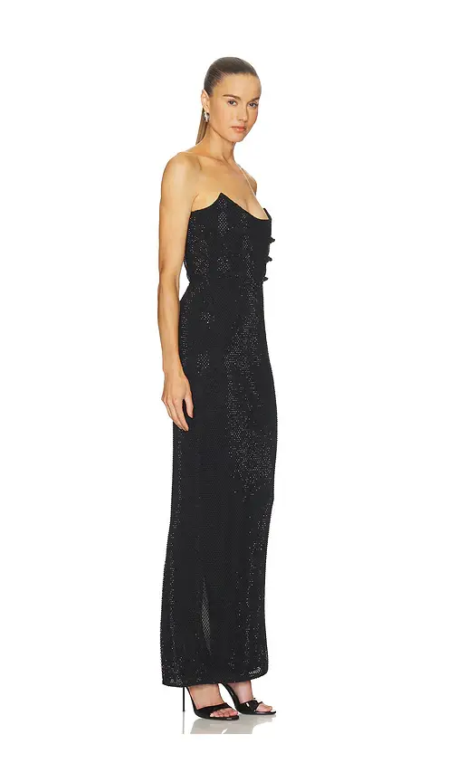 Sau Lee Vesper Crystal Gown | Thumbnail 2 Sau Lee Vesper Crystal Gown | Thumbnail 2