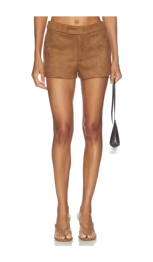 ALL THE WAYS Kylli Faux Suede Short | Thumbnail 2 ALL THE WAYS Kylli Faux Suede Short | Thumbnail 2