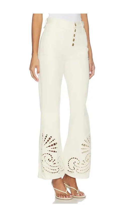 Ulla Johnson The Lou Jean With Eyelet | Thumbnail 2 Ulla Johnson The Lou Jean With Eyelet | Thumbnail 2