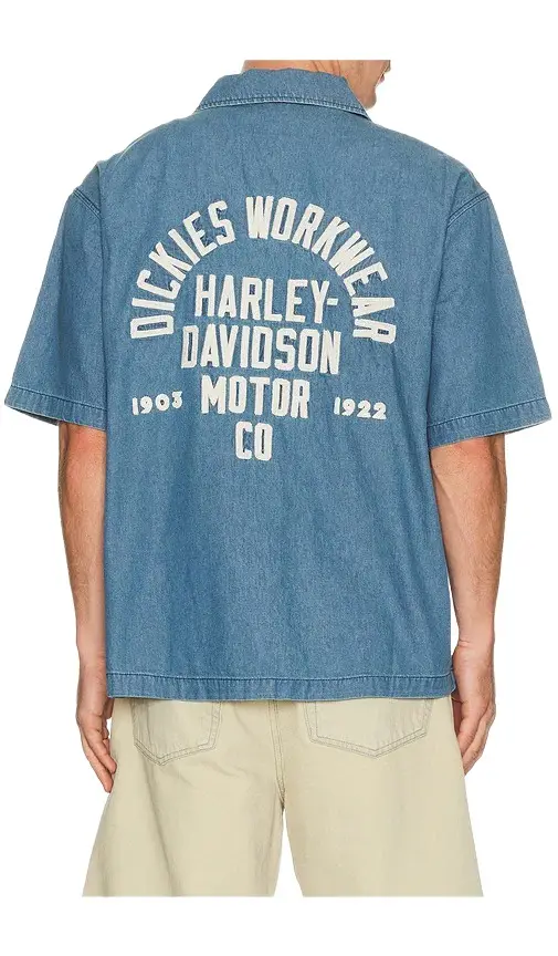Dickies x Harley Davidson Short Sleeve Work Shirt