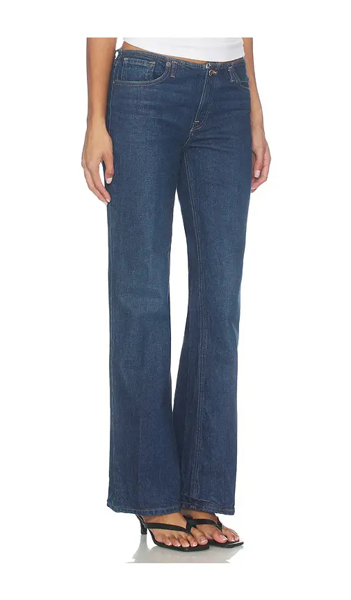 GOOD AMERICAN Ghost Waist Low Rise Bootcut Jeans | Thumbnail 2 GOOD AMERICAN Ghost Waist Low Rise Bootcut Jeans | Thumbnail 2