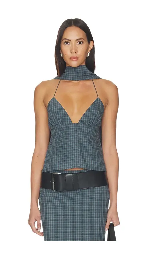 LIONESS Play On Halter Top