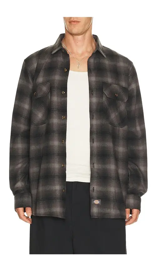 Long Sleeve Flannel Work Shirt Long Sleeve Flannel Work Shirt