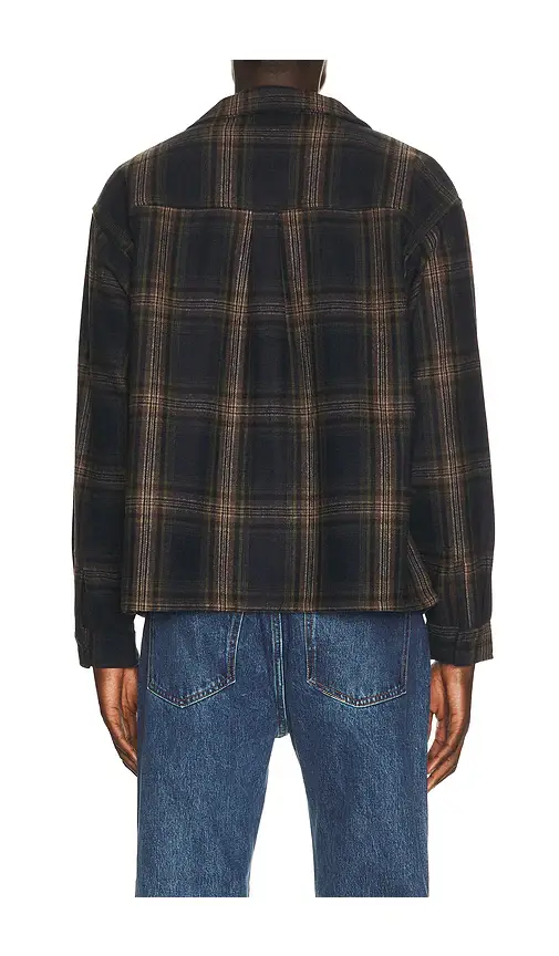 Honor The Gift Plaid Flannel Long Sleeve Overshirt | Thumbnail 2