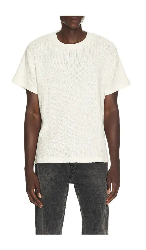 Cable Knit Tee