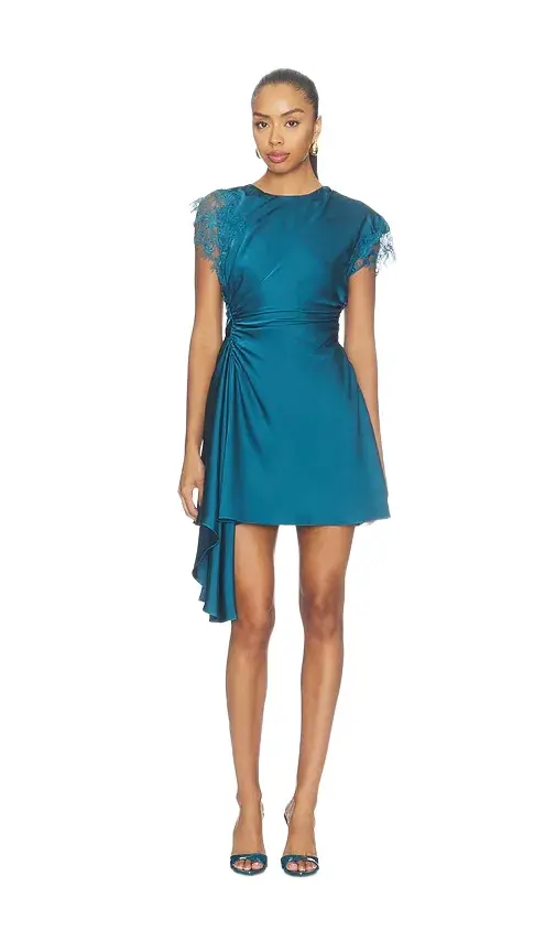Zina Ruched Mini Dress Zina Ruched Mini Dress