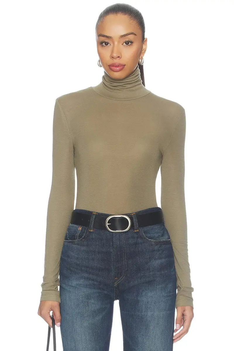 AGOLDE Pascale Turtleneck Top