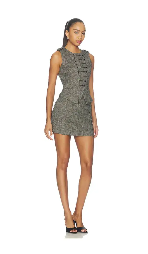 Amanda Uprichard Fiona Romper | Thumbnail 2 Amanda Uprichard Fiona Romper | Thumbnail 2