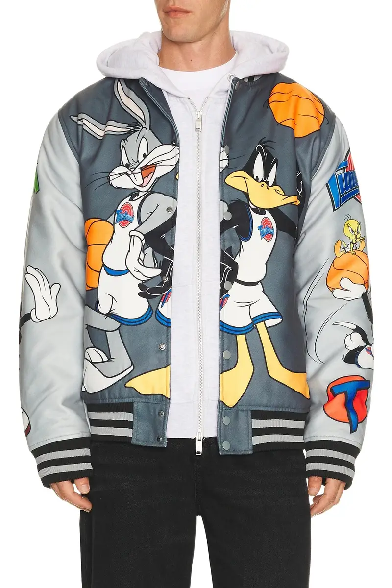 REASON Space Jam Varsity Jacket