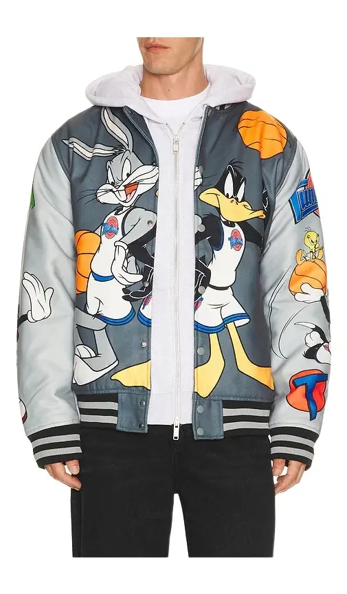 REASON Space Jam Varsity Jacket