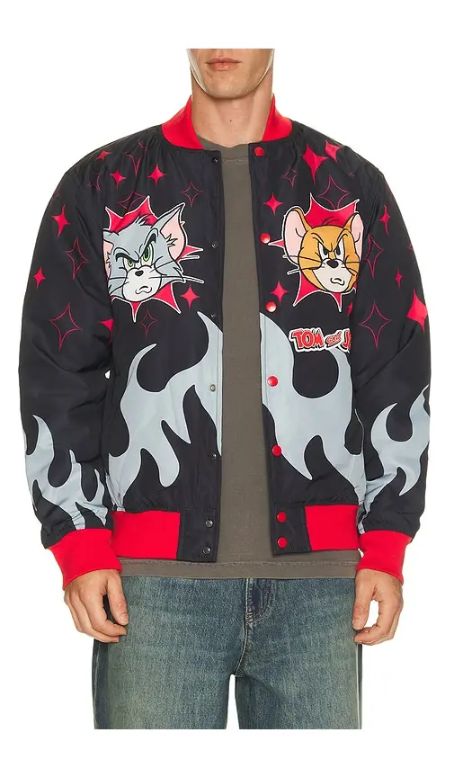 REASON Tom & Jerry Varsity Jacket | Thumbnail 2 REASON Tom & Jerry Varsity Jacket | Thumbnail 2