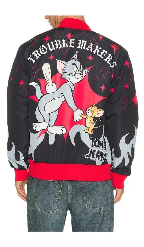 Tom & Jerry Varsity Jacket Tom & Jerry Varsity Jacket